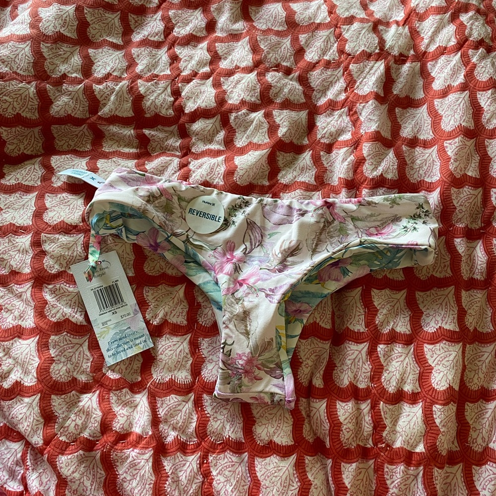 lsf x hurley swimsuit floral